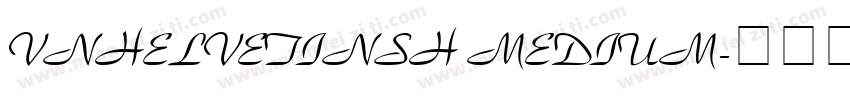 VnHelvetInsH Medium字体转换
